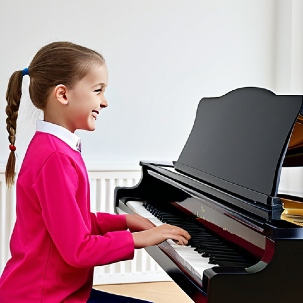 연주가 이직 성공 사례 - Music Teacher**

"A professional music teacher, fully clothed in modest attire, giving a piano lesso...