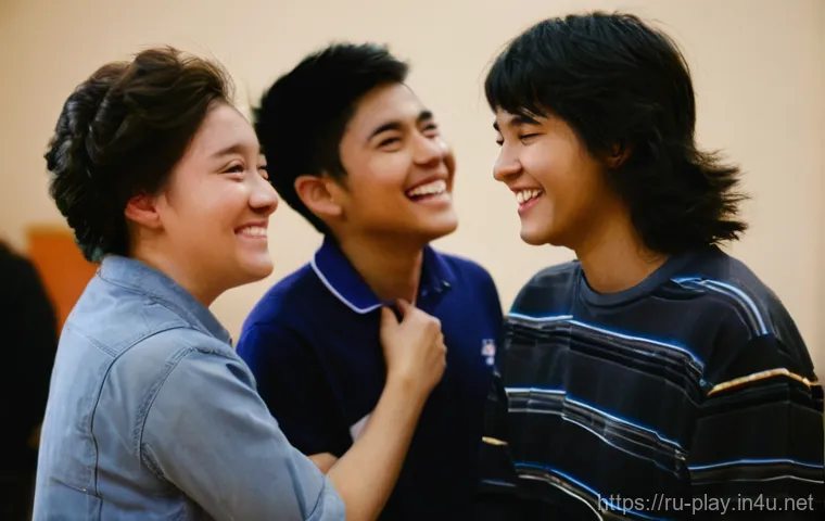 연주가 시험 대비 스터디 그룹 운영법 - **Prompt 1: "The Spark of Collaboration"**
    "A vibrant, medium shot of three young adult musician...